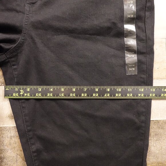 Banana Republic Slim Flare Jeans Women’s 18 Black High Rise Flared Leg - Picture 9 of 14